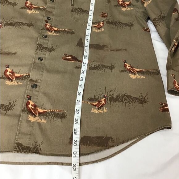 Columbia Lodge Button Down Long Sleeve Shirt Good PreOwned Condition Sz XL - Picture 5 of 9